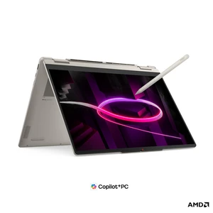 מחשב נייד Lenovo Yoga 7 2-in-1 14AGP11 – AMD Ryzen AI 7 445 • 32GB LPDDR5X-8000 • 1TB SSD – 83TD005BIV