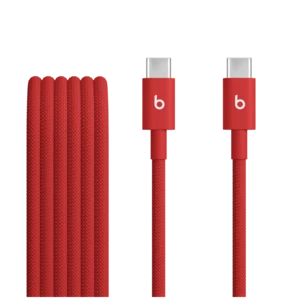 Beats USB-C to USB-C Woven Cable (1.5 m) - Rapid Red – MDGF4ZM/A