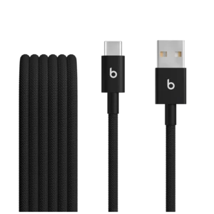 Beats USB-A to USB-C Woven Cable (1.5 m) - Bolt Black – MDGG4ZM/A