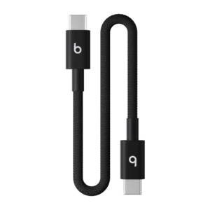 Beats USB-C to USB-C Woven Short Cable (20 cm) - Bolt Black – MEQ94ZM/A