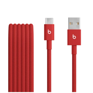 Beats USB-A to USB-C Woven Cable (1.5 m) - Rapid Red – MFEJ4ZM/A