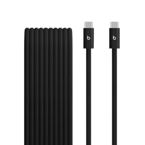 Beats 240W USB-C to USB-C Braided Cable (3 m / 10 ft) - Bolt Black – MHX64ZM/A