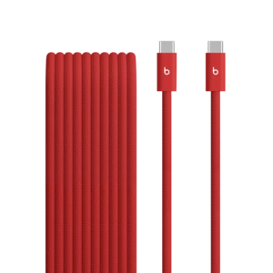 Beats 240W USB-C to USB-C Braided Cable (3 m / 10 ft) - Rapid Red – MHX94ZM/A