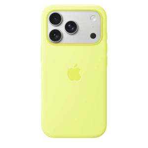 iPhone 17 Pro Silicone Case with MagSafe – Neon Yellow – MGFF4ZM/A