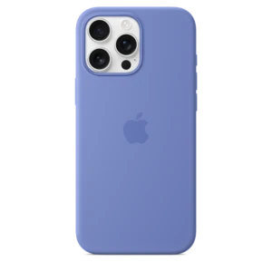 Apple iPhone 16 Pro Max Silicone Case with MagSafe - Periwinkle – MDH04ZM/A