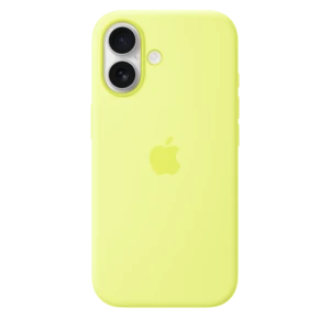 iPhone 17 Silicone Case with MagSafe - Neon Yellow – MGEV4ZM/A