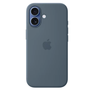 iPhone 17 Silicone Case with MagSafe - Anchor Blue – MGEW4ZM/A