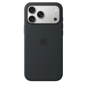iPhone 17 Pro Max Silicone Case with MagSafe – Black – MGFR4ZM/A