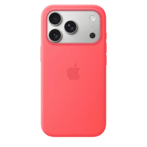 iPhone 17 Pro Silicone Case with MagSafe – Bright Guava – MHW04ZM/A