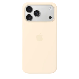 iPhone 17 Pro Max Silicone Case with MagSafe – Vanilla – MHW54ZM/A
