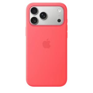iPhone 17 Pro Max Silicone Case with MagSafe – Bright Guava – MHW64ZM/A