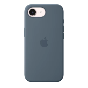 iPhone 17e Silicone Case with MagSafe – Anchor Blue – MHWE4ZM/A