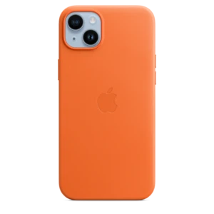 iPhone 14 Plus Leather Case with MagSafe - Orange – MPPF3ZM/A