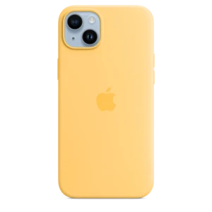 iPhone 14 Plus Silicone Case with MagSafe - Sunglow | MPTD3ZM/A