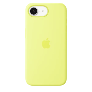 iPhone 16e Silicone Case – Neon Yellow – MGYW4ZM/A