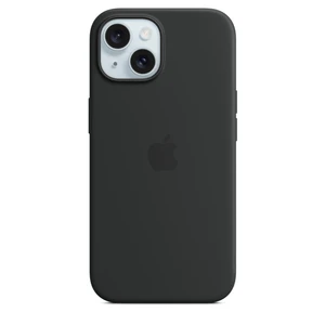Apple iPhone 15 Silicone Case with MagSafe - Black – MXPD3ZM/A