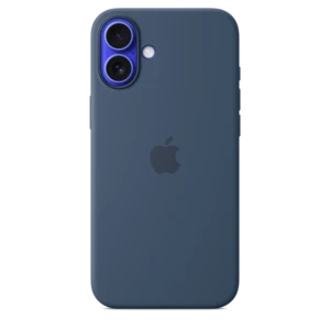 Apple iPhone 16 Plus Silicone Case with MagSafe - Denim – MYYA3ZM/A