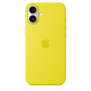 iPhone 16 Plus Silicone Case with MagSafe - Star Fruit – MYYG3ZM/A