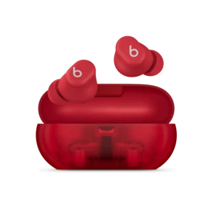 Beats Solo Buds - True Wireless Earbuds - Transparent Red – MUW03ZM/A