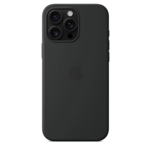 iPhone 16 Pro Max Silicone Case with MagSafe - Black – MYYT3ZM/A