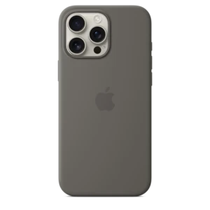 iPhone 16 Pro Max Silicone Case with MagSafe - Stone Gray | MYYV3ZM/A