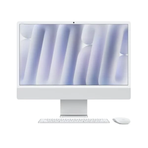 מחשב All-in-One ‏Apple iMac 24" M4 עם 24GB, ‏512GB SSD, מסך Retina 4.5K בצבע כסף – MCR24HB/A