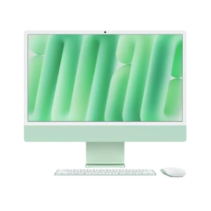 24-inch iMac with Retina 4.5K display: Apple M4 chip with 10‑core CPU and 10‑core GPU, 24GB, 512GB SSD - Green – MD2Q4HB/A