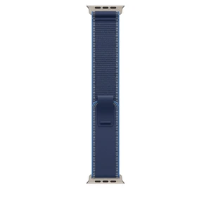 רצועה לשעון 49mm Blue/Bright Blue Trail Loop - M/L - Natural Titanium Finish | MFT74ZM/A