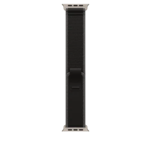 Apple 49mm Black / Charcoal Trail Loop - S / M - Natural Titanium Finish – MFT84ZM/A