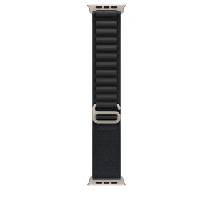 49mm Black Alpine Loop - Medium - Natural Titanium Finish – MFTF4ZM/A