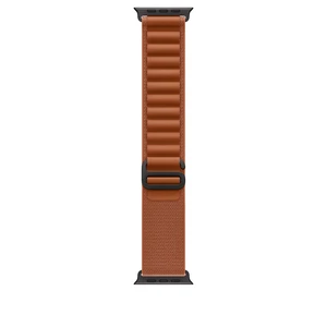 Apple 49mm Terra Cotta Alpine Loop - Large - Black Titanium Finish – MG9F4ZM/A