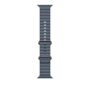 רצועה ל-Apple Watch 49mm Anchor Blue Ocean Band - Natural Titanium Finish | MGCC4ZM/A
