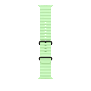 רצועה ל-Apple Watch 49mm Neon Green Ocean Band - Black Titanium Finish | MGCL4ZM/A