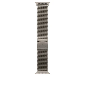 49mm Natural Titanium Milanese Loop - Large – MGHQ4ZM/A