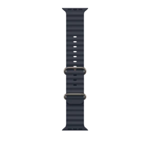 49mm Navy Ocean Band - Natural Titanium Finish – MXTH3ZM/A