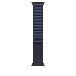 רצועה לשעון 49mm Navy Alpine Loop - Small - Black Titanium Finish | MYPW3ZM/A