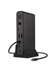 ASUS Triple 4K Dock DC300 /Type-C (output: 85W) /Type-C (in 100W) /USB 3.2 /RJ-45 /HDMI /DP / 150W / 3YCB – 90XB08CN-BDS060