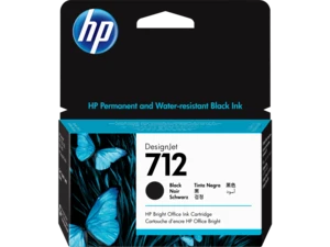 מילוי דיו 712 שחור 3ED70A T-250 38ml