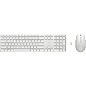 סט מקלדת ועכבר HP 650 WLS KB/MSE Combo WHT – 4R016AA