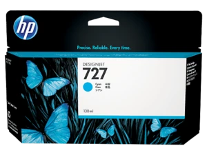 מילוי HP 727 ציאן B3P19A T-1500/920