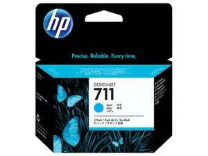 מילוי (3) HP 711 ציאן CZ134A T-520/120