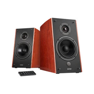 Edifier R2000DB - Powered BT Bookshelf Speakers (brown) – EDF100021br