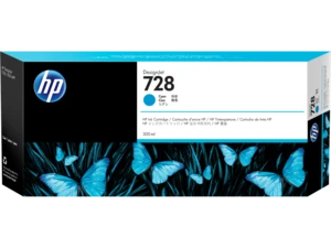 מילוי HP 728 ציאן F9K17A T-730 300ml