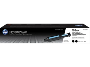 זוג טונרים Neverstop 103A מקורי W1103AD