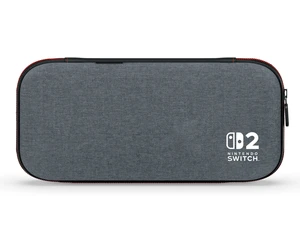 כיסוי או מגן Nintendo נרתיק נשיאה – Dark Heather Grey Case ל־Nintendo Switch 2 / NSCS0528-01 | NSCS0528-01