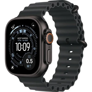 שעון חכם Apple Watch Ultra 3 GPS + Cellular 49 מ״מ – Black, טיטניום, Black Ocean Band | MF0J4QI/A