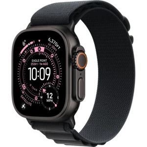 שעון חכם Apple Watch Ultra 3 GPS + Cellular 49 מ״מ – Black, טיטניום, Black Alpine Loop - Large | MF0X4QI/A