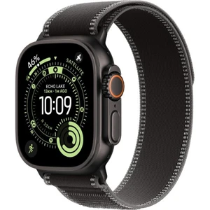 שעון חכם Apple Watch Ultra 3 GPS + Cellular 49 מ״מ – Black, טיטניום, Black/Charcoal Trail Loop - M/L | MF1H4QI/A