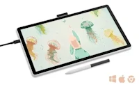 מסך גרפי Wacom One 14 עם עט – DTC141W0