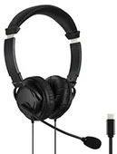אוזניות עם מיקרופון Kensington USB-C Hi-Fi Headphones with Mic – K97457WW